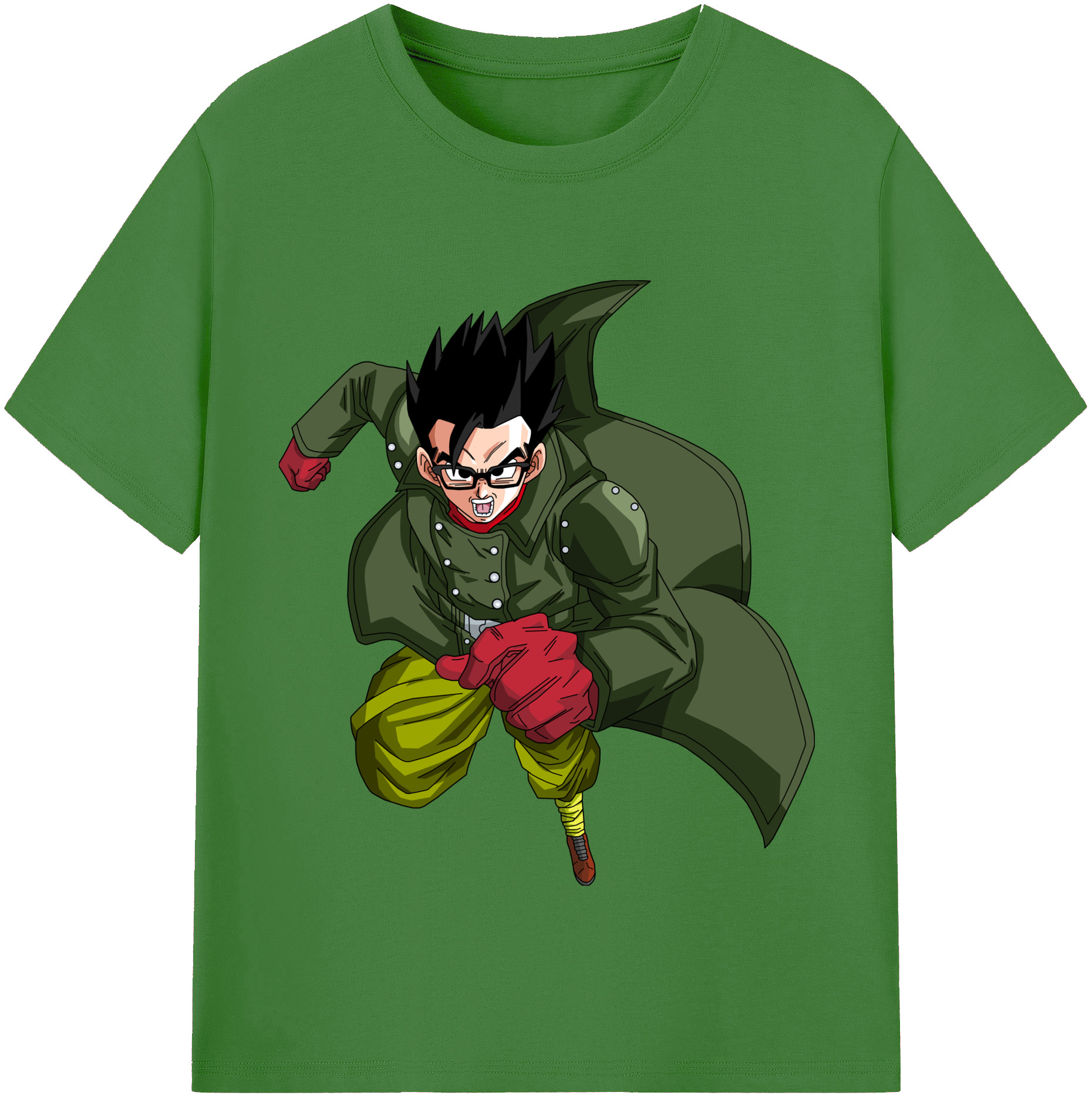（画像用） ドラゴンボール 孫 悟飯（そんごはん）DRAGON BALL Son Gohan レディースカジュアルプリントTシャツ（綿100％）